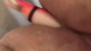 Online film Hairbrush in bbw ass clit rubbing until she squirts!! Naughty Bunny