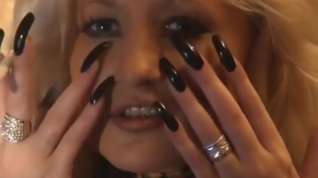 Online film Smoking Fetish - Blonde Long Nails 01