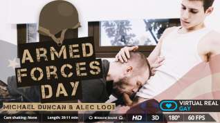 Online film Armed Forces Day - Virtualrealgay