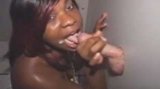Online film Black Girl Taking Facial Cumshots At A Glory Hole