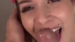 Online film Blowjob and full mouth POV