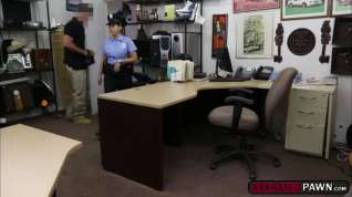 Online film Busty police officer fucked in the pawnshop