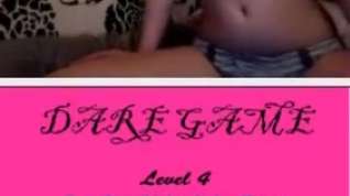 Online film Hot girl playing Omegle game