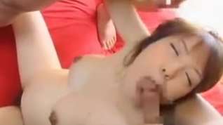 Online film Pregnant Asian Spitroasted At Threeway