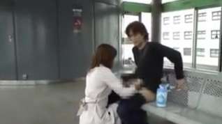 Online film Subtitled Japanese Public Blowjob And Streaking In Train