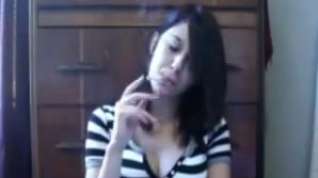Online film Elizabeth Get Fun smoking on her ps4 webcam today