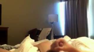 Online film Beating my meat in a hotel