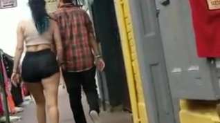 Online film Bourbon Street Creep Shots big booty PAWG cheeking walking