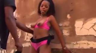 Online film Busty African Slave Gets Tortured By Horny Guy