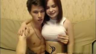 Online film His girlfriend's tits are