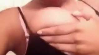 Online film Teen shows off sexy perky tits