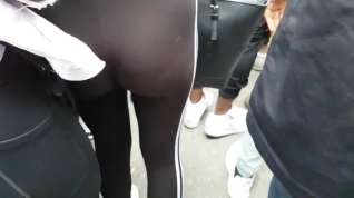 Online film Candid Curvyy college girl Pawgg in leggings!!