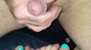 Online film Cum covered toes 3