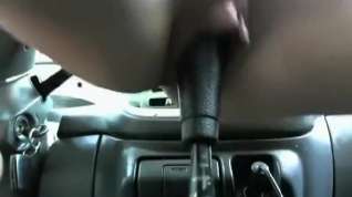 Online film Sexy amateur fucking with car gearshift