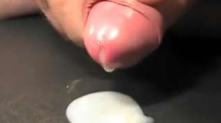 Online film uncut cock Jerk-off sperm extreme close-up ejaculation cum