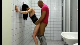 Online film sexy trap public restroom sex