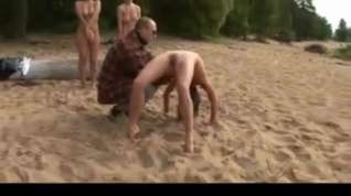 Online film Nude Beach - Training Three college girl