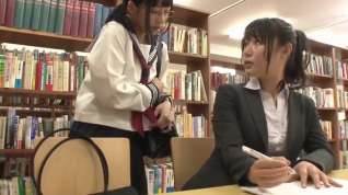 Online film Asian Schoolgirl Seduces Teacher in Library