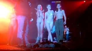 Online film Amateur nude stage concert