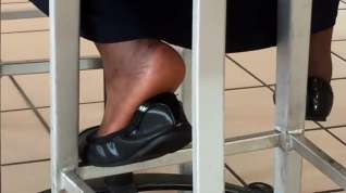 Online film Dick stiffening African ebony soles.. ebony shoeplay
