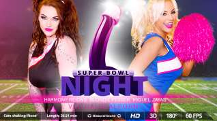 Online film Blondie Fesser Harmony Reigns Miguel Zayas in Super Bowl night - VirtualRealPorn