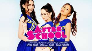 Online film After School featuring Sami Parker, Kyra Rose, and Jenna J Ross - NaughtyAmericaVR