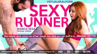 Online film Bianca Resa Miguel Zayas in Sexy runner - VirtualRealPorn