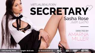 Online film Juan Lucho Sasha Rose in Secretary - VirtualRealPorn