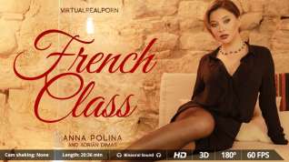 Online film Adrian Dimas Anna Polina in French class - VirtualRealPorn