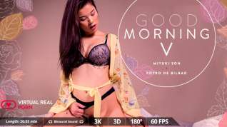 Online film Miyuki Son Potro de Bilbao in Good morning V - VirtualRealPorn