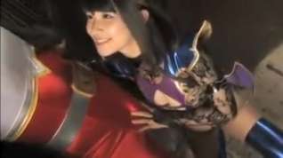 Online film Japanese superhero beaten and fondled