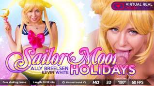 Online film Ally Breelsen Kevin White in Sailor moon holidays - VirtualRealPorn