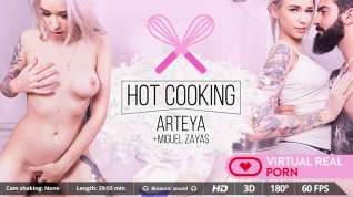 Online film Arteya Miguel Zayas in Hot cooking - VirtualRealPorn