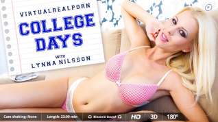 Online film Lynna Nilsson in College Days - VirtualRealPorn