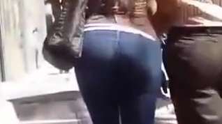 Online film Candid amazing ass in thight jeans and high heels