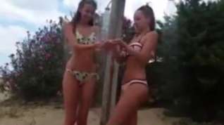 Online film Masturbation a la plage