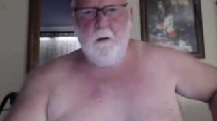 Online film Grandpa show on webcam 2