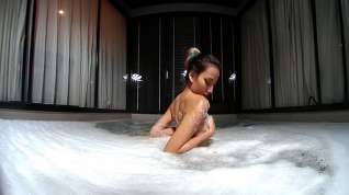 Online film Big Foam Bathing With An Asian Model - VRPussyVision