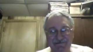 Online film Grandpa show on webcam 3