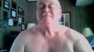 Online film Grandpa show on webcam 1