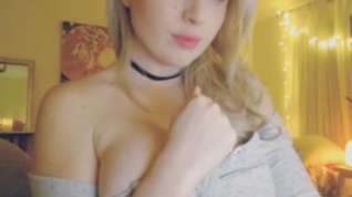 Online film busty tits blonde bouncing
