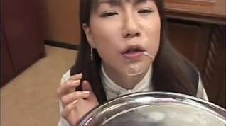 Online film Slutty Japanese girls love to get their mouths filled with hot semen