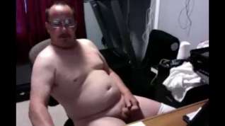 Online film Grandpa cum on webcam 6