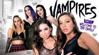 Online film Carter Cruise Melissa Moore Abigail Mac Jelena Jensen Georgia Jones in VAMPIRES: Part 1: Welcome To The Family - GirlsWay