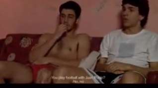 Online film Argentinian boys hang around in sports kit (2008)