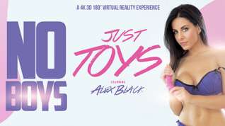 Online film Alex Black in No Boys, Just Toys - VRBangers