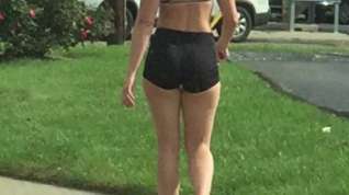 Online film Beautiful pawg jogger pics and video