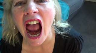 Online film Mature blonde mouth fists and gets sperm.