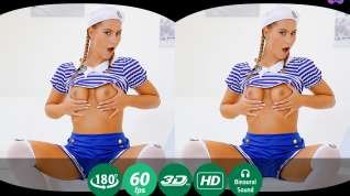 Online film Naomi Bennet in Cute Sailor Cosplayer Shows Her Skills In Vr Solo - TMWVRNet
