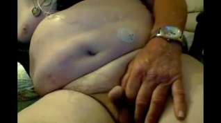 Online film Grandpa stroke on webcam 12